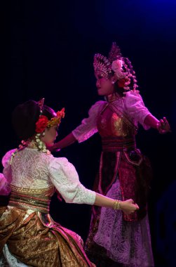 Endonezya Geleneksel Dans İkili ve Klasik Sahne Hareketi, Yogyakarta, Endonezya, 3 Aralık 2025