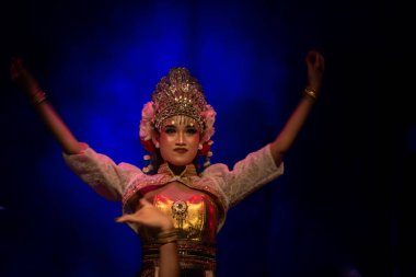 Endonezya Geleneksel Dans Sahne, Yogyakarta, Endonezya, 3 Aralık 2025