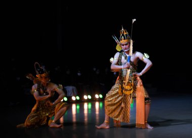 Wayang Wong Rama Shinta Dans Tiyatrosu, Yogyakarta, Endonezya, 9 Nisan 2022