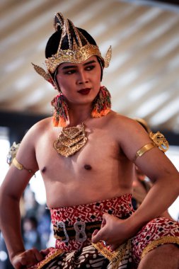 Wayang Wong Dance, Alap Alapan Siti Sendari, Mahabharata Story, Kraton Yogyakarta, Yogyakarta City, Endonezya, 7 Ekim 2023