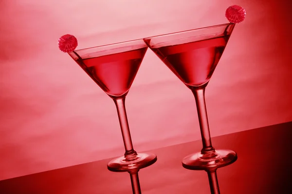 Twee cocktails — Stockfoto