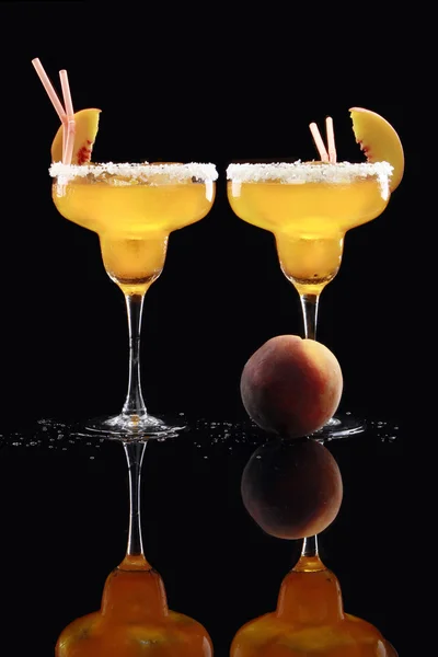 Peach cocktail Margarita — Stockfoto