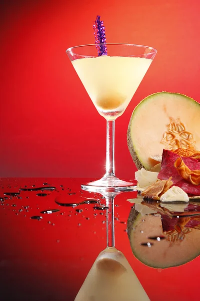 Melon bollen cocktail — Stockfoto