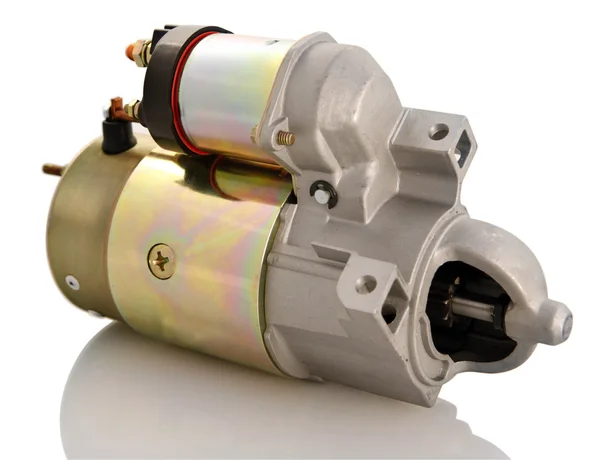 Automotive starter motor and selenoid — Stock Photo, Image