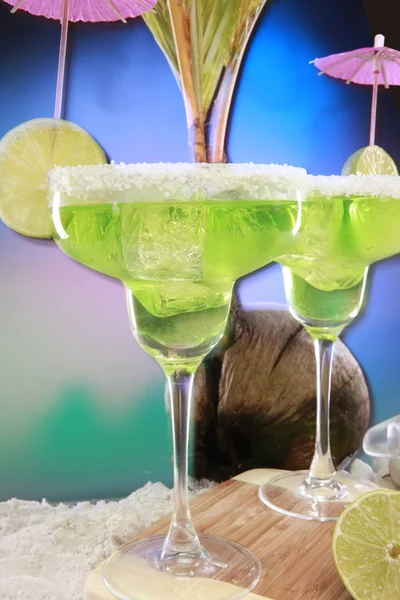 Kalter Margarita-Cocktail — Stockfoto