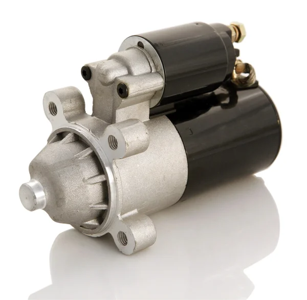 Automotive starter motor and selenoid — Stock Photo, Image