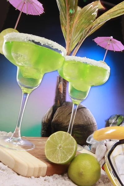 Kalter Margarita-Cocktail — Stockfoto