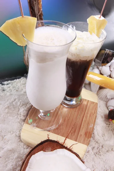 Colada és a frozen kávéban — Stock Fotó