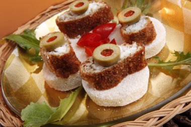 Bammy manyok ekmek pane orfoz ile