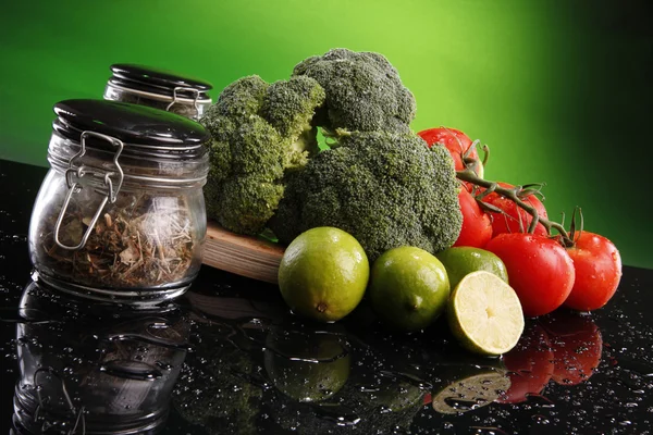 Set of different vegetables — Stock Photo, Image