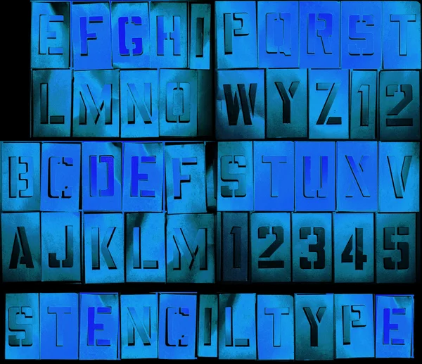 Grunge alphabet background — Stock Photo, Image