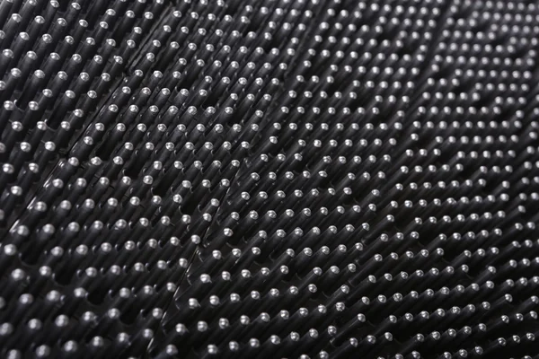 Textura grande de la superficie del disipador de calor — Foto de Stock