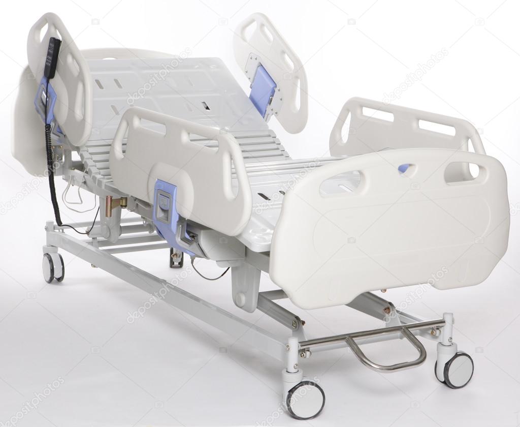 Mobile and adjustable hospital stretcher