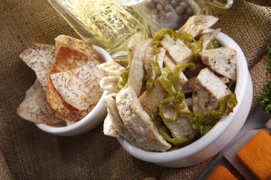 Malanga patates sote biber ile