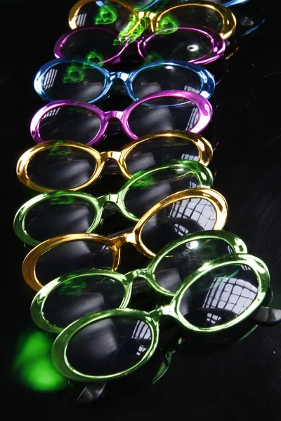Wielobarwny okulary zestaw — Zdjęcie stockowe
