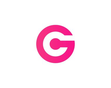 GC CG 'nin logosu DESIGN VECTOR TEMPlate. GC CG logosu DESIGN.