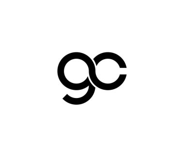 GC CG 'nin logosu DESIGN VECTOR TEMPlate. GC CG logosu DESIGN.