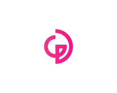 GD DG Letter logosu DESIGN VECTOR TEMPLATE. GD DG logosu DESIGN.