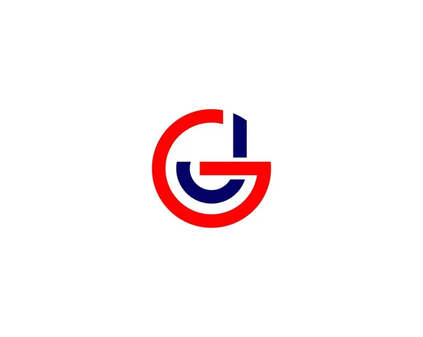 Letter Logo Design Vektor Templaten Logo Design – stockvektor