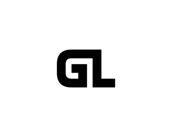 Letter Logo Design Vector Template Lgロゴデザイン — ストックベクタ