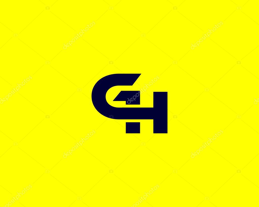 GH HG LETTER LOGO DESIGN VECTOR TEMPLATE. GH HG LOGO DESIGN.