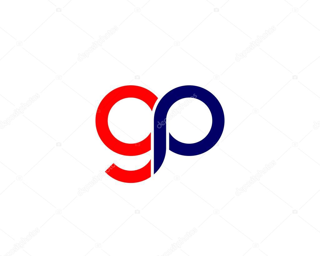 GP PG LETTER LOGO DESIGN VECTOR TEMPLATE. GP PG LOGO DESIGN.