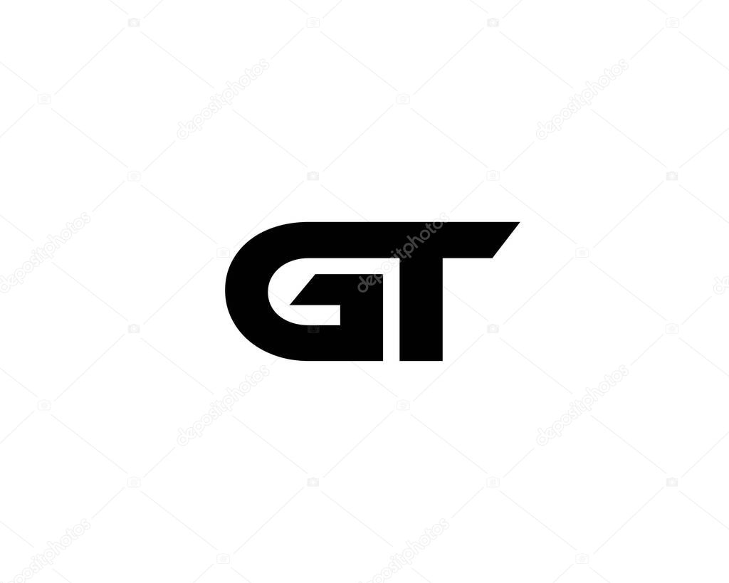 GT TG LETTER LOGO DESIGN VECTOR TEMPLATE. GT TG LOGO DESING.