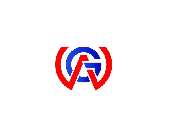 Letter Logo Design Vector Template Logo Ontwerp — Stockvector