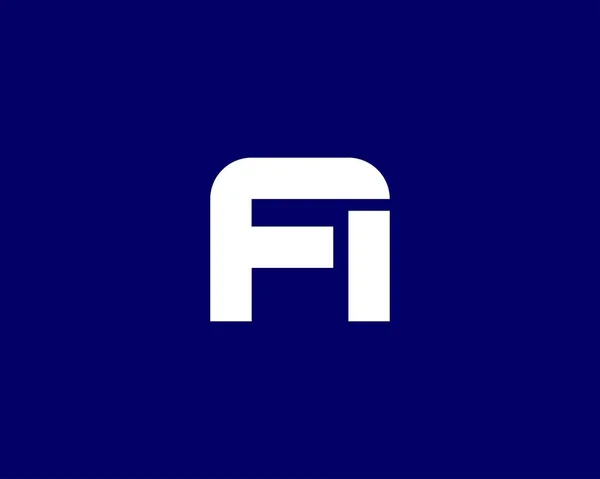 Af书信Logo设计Vector Template Logo设计 — 图库矢量图片