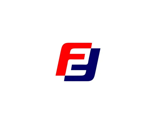 Ff书信设计Vector Template Logo Design Ign — 图库矢量图片