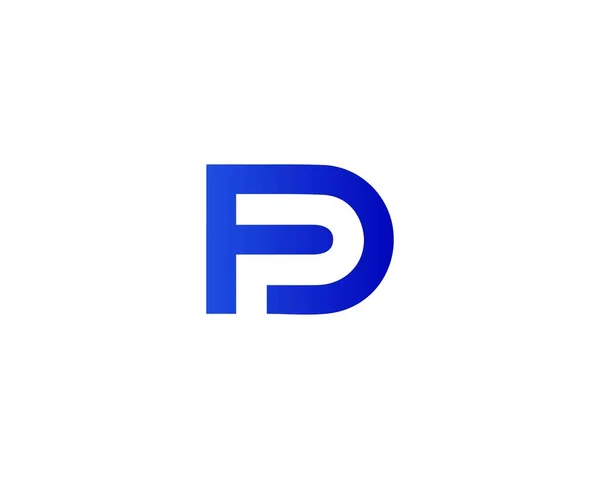 Letter Logo Diseño Vector Plantilla Logo Design — Vector de stock