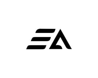 EA AE Letter logosu DESIGN VECTOR TEMPLATE. EA AE LOGO DESIGN.