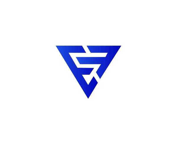 Templato Del Vettore Del Logo Della Lettera Logo Design — Vettoriale Stock