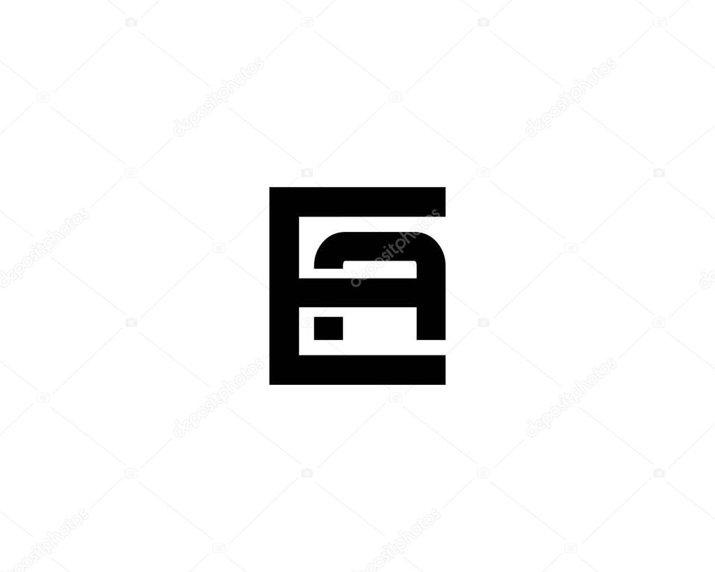 EA AE LETTER LOGO DESIGN VECTOR TEMPLATE. EA AE LOGO DESIGN.