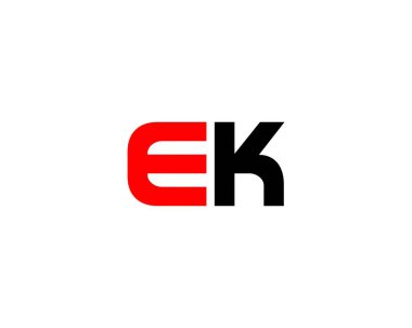 EK KE LETTER LGİ DESIGN VECTOR TEMPLATE. EK KE logosu DESIGN.