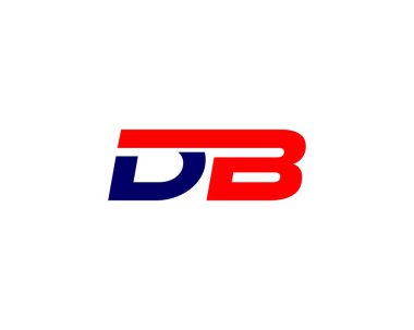 DB BD Letter logosu DESIGN VECTOR TEMPLATE. DB BD Logo DESIGN.