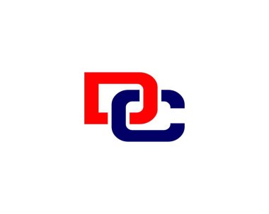 DC CD 'si, logo, ekran veCTor TEMPlatesi. DC CD logosu DESIGN.