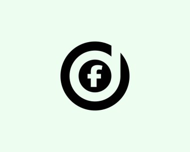 DFD 'nin logosu DESIGN VECTOR TEMPLATE. DFD logosu DESIGN.