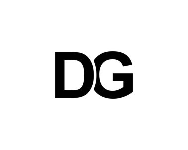 DG GD Letter logosu DESIGN VECTOR TEMPLATE. DG GD logosu DESIGN.
