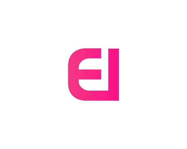 Letter Logo Design Vector Template Logo Design — Image vectorielle