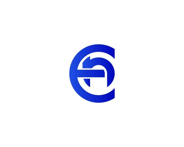 Letter Logo Design Vektorvorlage Logo Gestaltung — Stockvektor