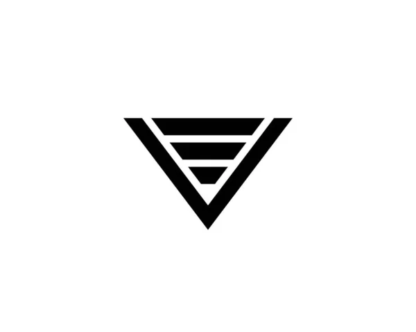 Lätter Logo Design Vector Template Logo Design — Stock vektor