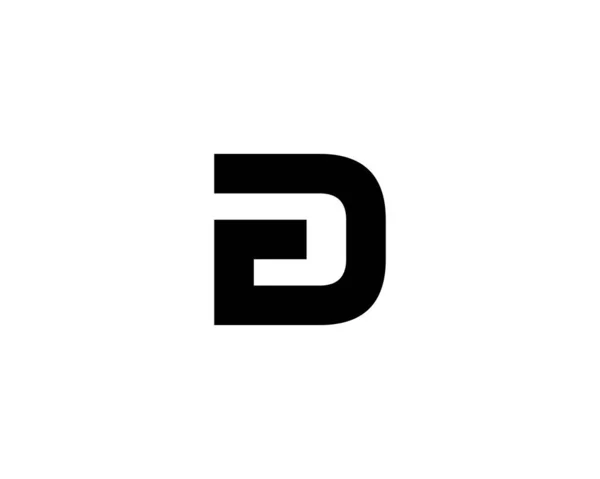Letter Logo Design Vector Template Concepção Logo —  Vetores de Stock