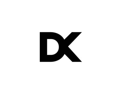 DK KD Letter logosu DESIGN VECTOR TEMPLATE. DK KD logosu DESIGN.