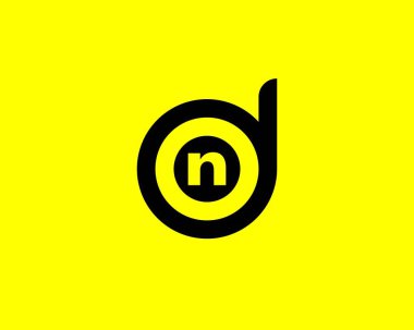 DND logosu DESIGN VECTOR TEMPLATE. DND logosu DESIGN.