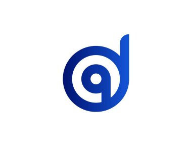 DQ QD harfli logo DESIGN VECTOR TEMPLATE. DQ QD Logo DESIGN.