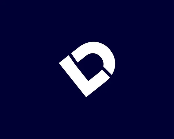 Letter Logo Design Template Vettore Logo Design — Vettoriale Stock