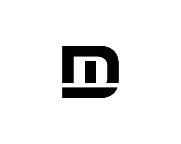 Md书信Logo设计图Vector Template Logo设计 — 图库矢量图片