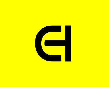 CH HC 'nin logosu DESIGN VECTOR TEMPlatesi. CH HC logosu DESIGN.