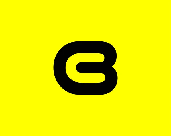 Cbs Letter Logo Design Vector Template Logo Design — Stock vektor